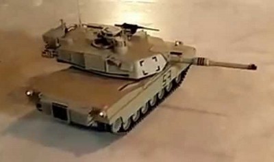 M1 turret sideways