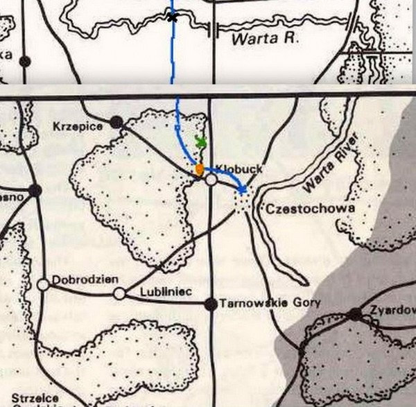 campaign map 24 July 2000