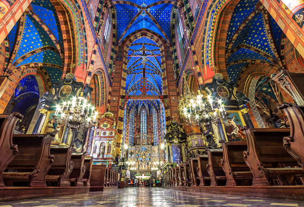 St Mary's Basilica - inside