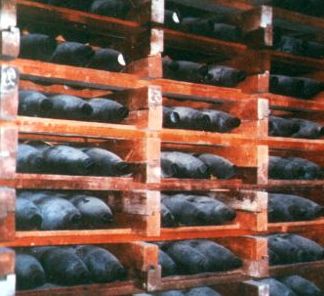 Russian chemical artillery shells