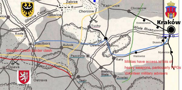 4 October 2000 - Intel brief - Dobrodzien standoff - Krakow Silesia