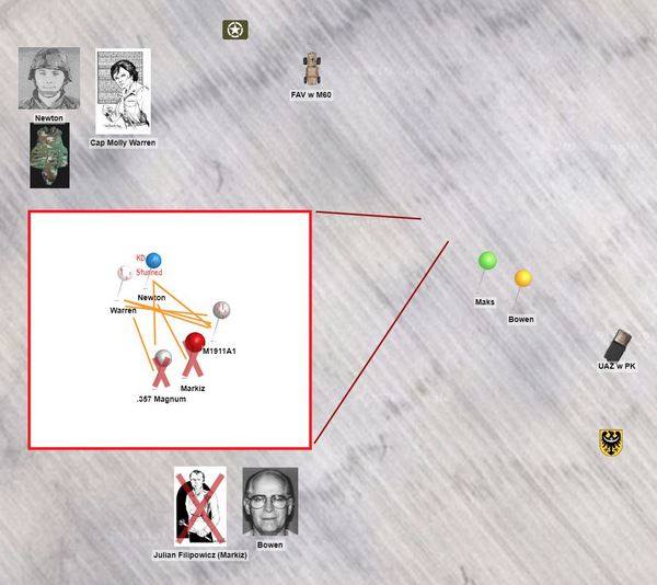 The Meet close-up combat