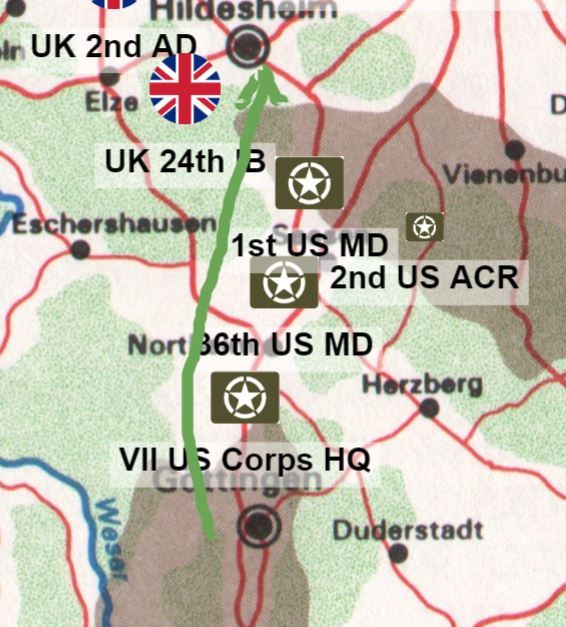 7th US Corps evacuation