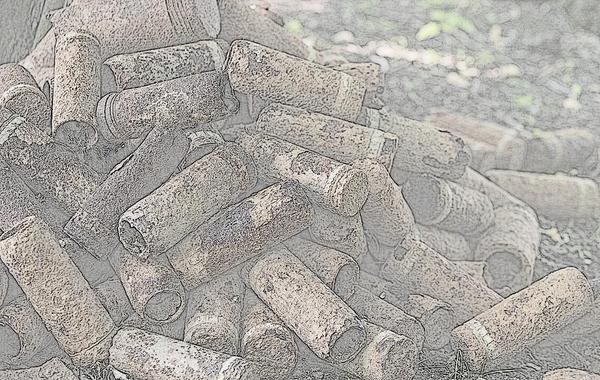 chem phosgene grenade shells bw